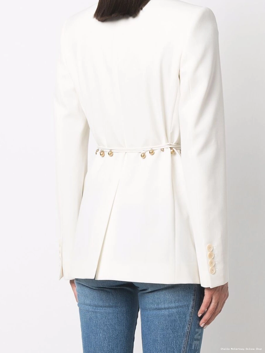 Affordable belted Women single-breasted blazer Stella McCartney 0712